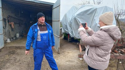Володимир Цідило, блогер, село, зйомки контенту Володимир Цідило, блогер, село, зйомки контенту