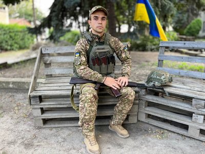 "Після війни заведу дітей": інтерв'ю з бійцем Волинського підрозділу Нацгвардії