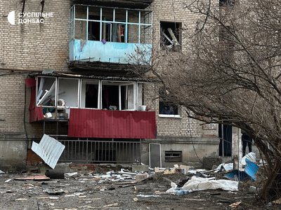 пошкоджений будинок наслідки російського обстрілу Костянтинівка Донецька область 22 січня 2025 рік пошкоджений будинок наслідки російського обстрілу Костянтинівка Донецька область 22 січня 2025 рік