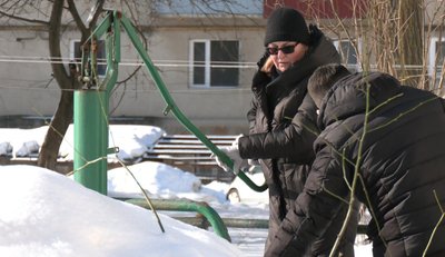 Жителька Великої Березовиці Оксана, відсутність водопостачання у Великій Березовиці, люди без води, 10 лютого 2026 року Жителька Великої Березовиці Оксана, відсутність водопостачання у Великій Березовиці, люди без води, 10 лютого 2026 року