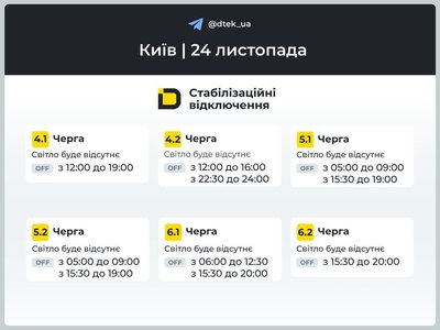 У Києві та області відключатимуть світло у всіх чергах. За якими графіками У Києві та області відключатимуть світло у всіх чергах. За якими графіками