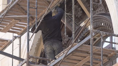 Як у Запоріжжі відбудували будинок на Соборному