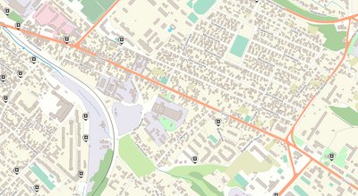 Ділянка на вулиці Руській у Чернівцях, де відсутні контенери для сміття Ділянка на вулиці Руській у Чернівцях, де відсутні контенери для сміття