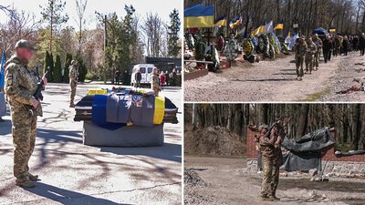 У Кропивницькому попрощалися з військовими Олександром Тюпою та Костянтином Шелестом У Кропивницькому попрощалися з військовими Олександром Тюпою та Костянтином Шелестом