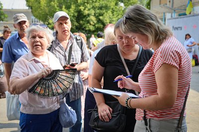 Херсон, евакуація, Корабел, Острів, 4 серпня 2025 року Херсон, евакуація, Корабел, Острів, 4 серпня 2025 року