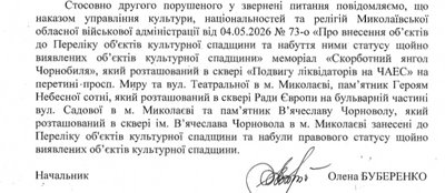 19 років, щоб помітити пам'ятник: у Миколаєві три меморіали набули охоронного статусу 19 років, щоб помітити пам'ятник: у Миколаєві три меморіали набули охоронного статусу
