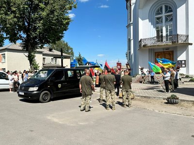 Прощання із ветераном, Ігор Пастран, похорон, 25 червня 2026, Тернопіль