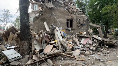 Наслідки обстрілу Краматорськ Донецька область 23 червня 2025 рік Наслідки обстрілу Краматорськ Донецька область 23 червня 2025 рік