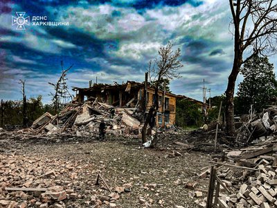 Наслідки удару КАБом по Садоводу Наслідки удару КАБом по Садоводу