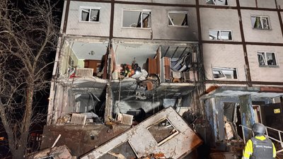 Російський "Шахед" поцілив у житловий будинок Харкова