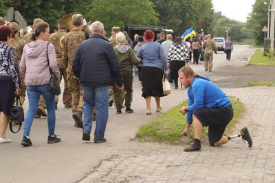В Охтирці на Сумщині попрощались з Юрієм Волковим В Охтирці на Сумщині попрощались з Юрієм Волковим