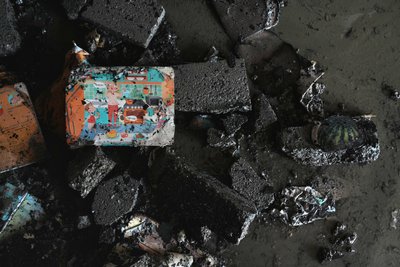 Знищені книжки на складі видавництва «Ранок» у Харкові Знищені книжки на складі видавництва «Ранок» у Харкові