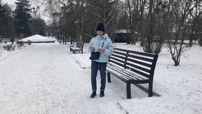 Оксана Шелудько, Нова Водолага, Харківська область, грудень 2024 року Оксана Шелудько, Нова Водолага, Харківська область, грудень 2024 року