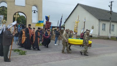 В'ячеслав Кудель, ЗСУ, Тернопільщина, похорон В'ячеслав Кудель, ЗСУ, Тернопільщина, похорон