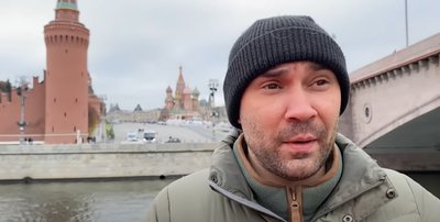 Лідер харківської організації "Потон" Павло Оніщенко у Москві, січень 2023 року Лідер харківської організації "Потон" Павло Оніщенко у Москві, січень 2023 року