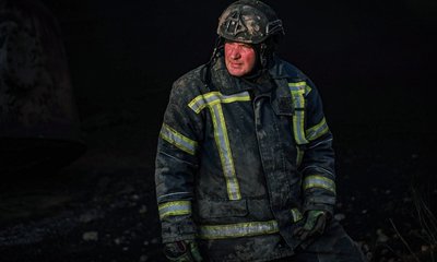 У Тернополі загасили пожежу, що сталася під час обстрілу області У Тернополі загасили пожежу, що сталася під час обстрілу області