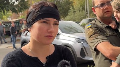 У Сумах поховали загиблого під час обстрілу лікарні Андрія Ганжалу У Сумах поховали загиблого під час обстрілу лікарні Андрія Ганжалу