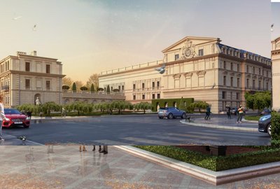 Проєкт-переможець конкурсу з благоустрою Театральної площі в Одесі