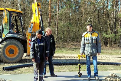 Щоб подати воду в Ірпінь, довелося усе везти з собою – працівник "Житомирводоканалу" Віталій Мильцев Щоб подати воду в Ірпінь, довелося усе везти з собою – працівник "Житомирводоканалу" Віталій Мильцев