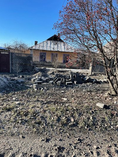 Наслідки обстрілів Донеччини 9 січня. Фото: Telegram/Павло Кириленко Наслідки обстрілів Донеччини 9 січня. Фото: Telegram/Павло Кириленко