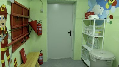Виходять з дворічного онлайну: у селі на Черкащині побудували укриття для садочка Виходять з дворічного онлайну: у селі на Черкащині побудували укриття для садочка
