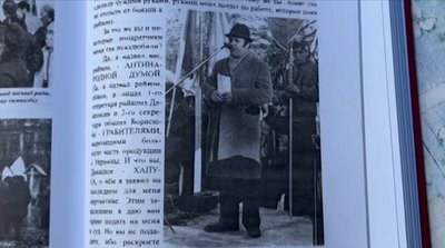 Михайло виступає на мітингу в Бродах Михайло виступає на мітингу в Бродах