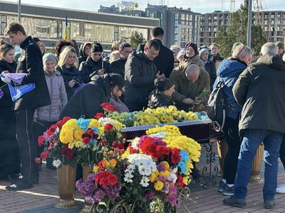 На Одещині попрощались з 25-річним військовим На Одещині попрощались з 25-річним військовим
