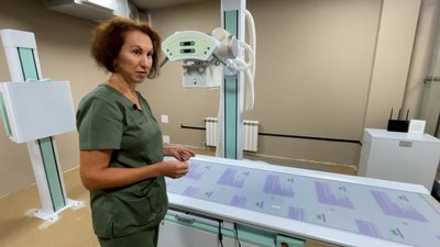 У Прилуцькій дитячій лікарні встановили сучасний рентген-апарат У Прилуцькій дитячій лікарні встановили сучасний рентген-апарат