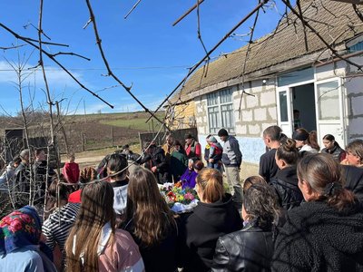 На Одещині попрощались із загиблим на фронті військовим На Одещині попрощались із загиблим на фронті військовим