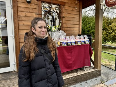 "Паска для захисника": у Полтаві збирають гроші від продажу на "Starlink" "Паска для захисника": у Полтаві збирають гроші від продажу на "Starlink"