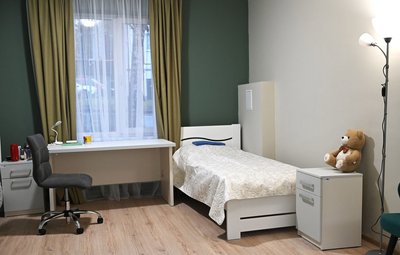 Одна з кімнат у будинку підтриманого проживання «Оселя Садгора» Одна з кімнат у будинку підтриманого проживання «Оселя Садгора»
