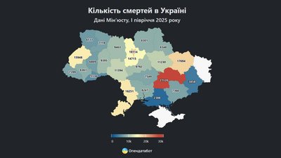 На Чернігівщині за рік народжуваність скоротилась на 10%, — Опендатабот