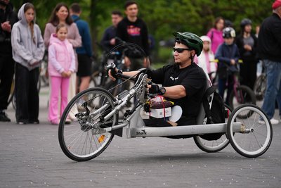 Артем Передереєв, велопробіг до дня міста, Івано-Франківськ Артем Передереєв, велопробіг до дня міста, Івано-Франківськ