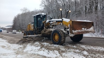 снігопад, дорога державного значення, спецтехніка снігопад, дорога державного значення, спецтехніка