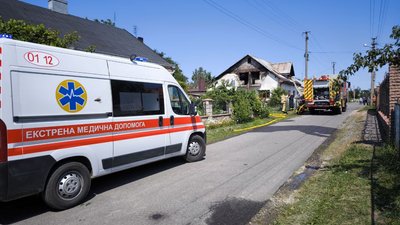 Пожежа в Гіркій Полонці 1 серпня — горів будинок Пожежа в Гіркій Полонці 1 серпня — горів будинок