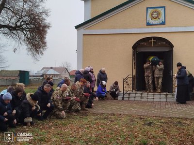 На Сумщині вперше поховали чотирьох невпізнаних військовослужбовців