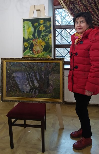 Музею на Волині лучанка подарувала дві картини художника Олександра Байдукова