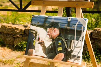 Знімки з фронту та перші зустрічі з рідними: на Одещині відкрили виставку фото прикордонників Знімки з фронту та перші зустрічі з рідними: на Одещині відкрили виставку фото прикордонників