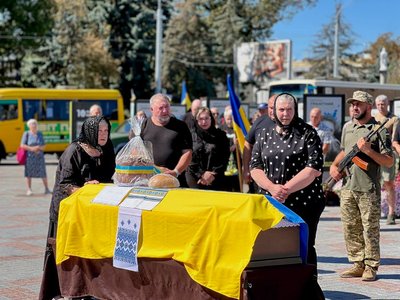 Із 49-річним солдатом Титом Шишковським попрощалися у Рівному Із 49-річним солдатом Титом Шишковським попрощалися у Рівному