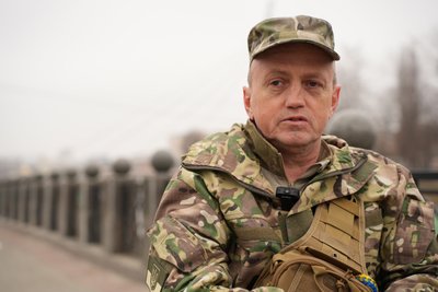 Ветеран Сергій Кошельніков у Харкові Ветеран Сергій Кошельніков у Харкові
