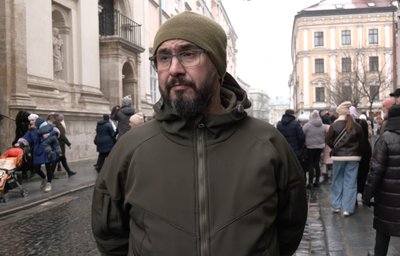Вахтанг Кіпіані на перепохованні дисидента Данили Шумука Вахтанг Кіпіані на перепохованні дисидента Данили Шумука