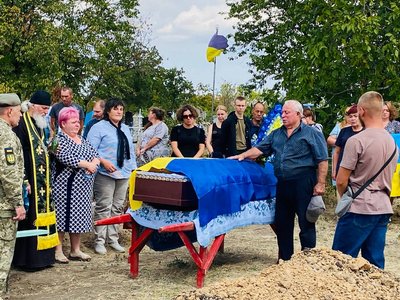 На Одещині попрощалися із військовим В’ячеславом Горбатим На Одещині попрощалися із військовим В’ячеславом Горбатим