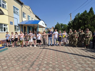 На Одещині відкрили меморіальну дошку загиблому військовому Олегу Чернію