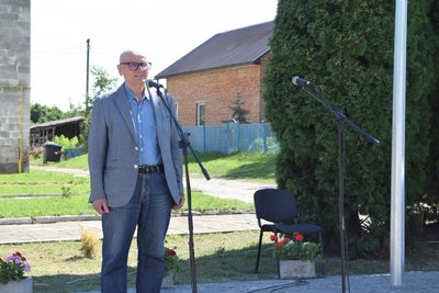 Петро Федоришин, інсталяція села Біла