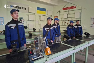 В Одеському профтехучилищі за кошти швейцарських партнерів оновили укриття В Одеському профтехучилищі за кошти швейцарських партнерів оновили укриття