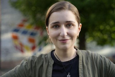 Олександра Новосел: Я змінила піджаки й підбори на бронежилет і берці Олександра Новосел: Я змінила піджаки й підбори на бронежилет і берці