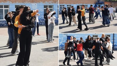 Вчетверте в умовах воєнного стану. Кропивницькі 11-класники готують вальс на останній шкільній дзвоник Вчетверте в умовах воєнного стану. Кропивницькі 11-класники готують вальс на останній шкільній дзвоник
