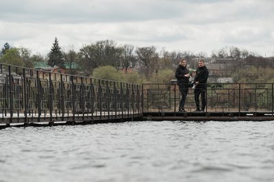 Олександр Супрун та Вікторія Супрун у Валках на Харківщині Олександр Супрун та Вікторія Супрун у Валках на Харківщині