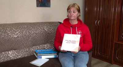 Першого листа від військовополоненого чоловіка отримала його дружина на Рівненщині Першого листа від військовополоненого чоловіка отримала його дружина на Рівненщині