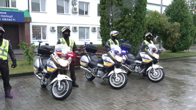 У Рівному вперше запрацював мотопатруль У Рівному вперше запрацював мотопатруль